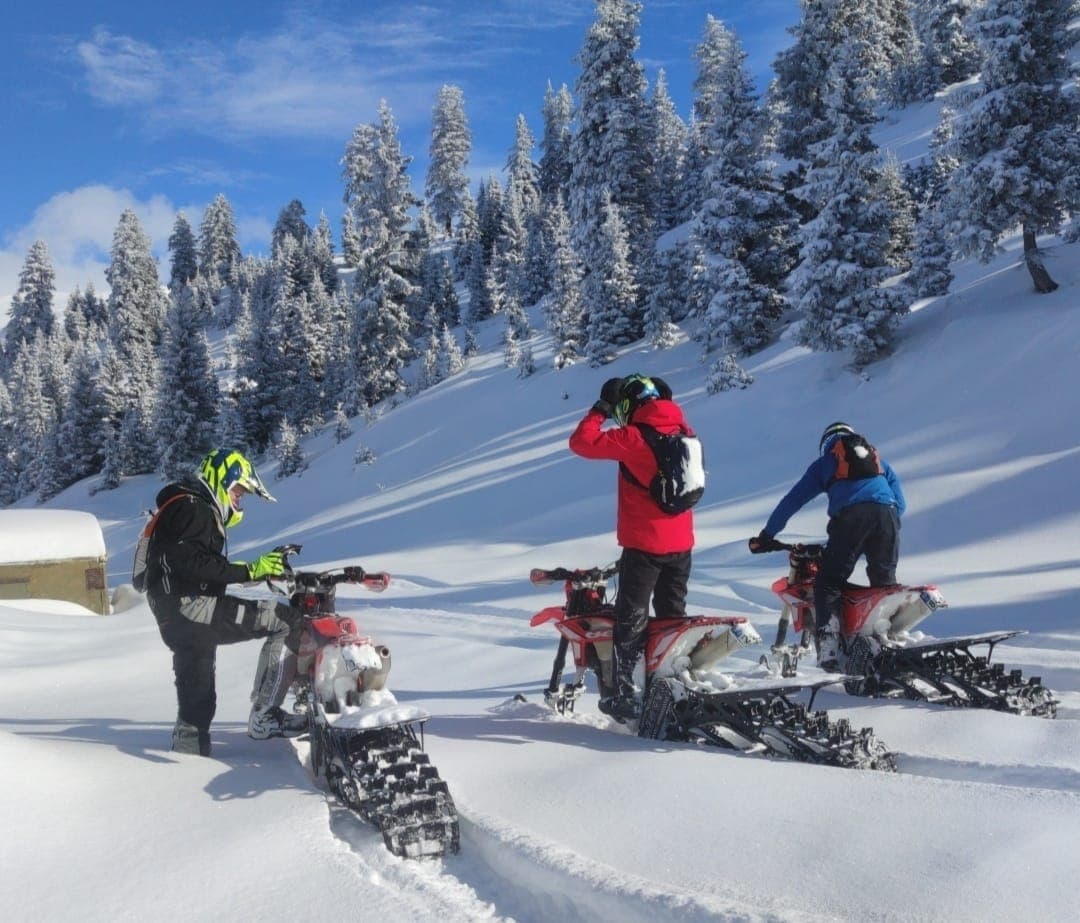 Snowbike Tour