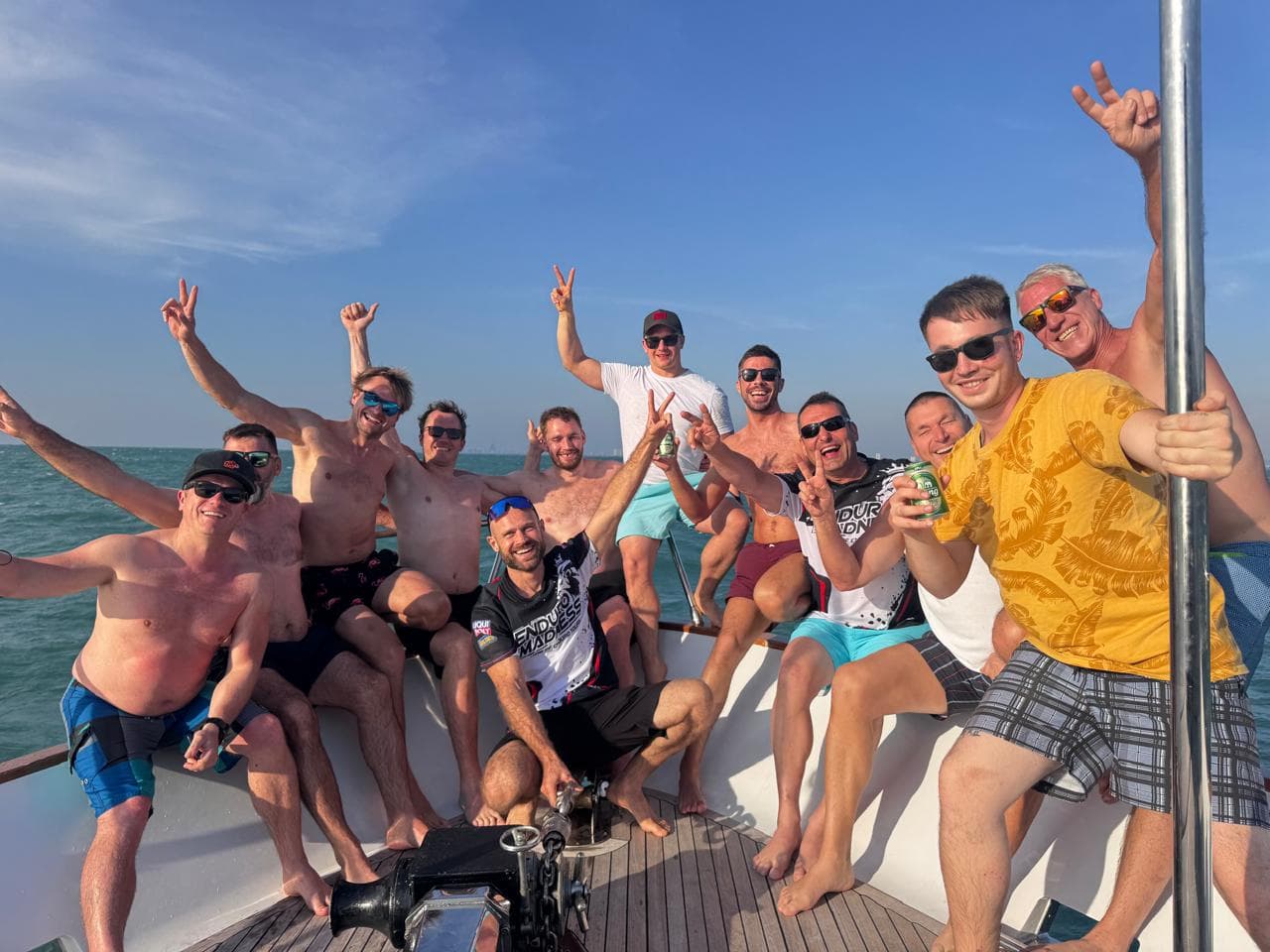Group on private yacht charter to deserted islands, Thailand