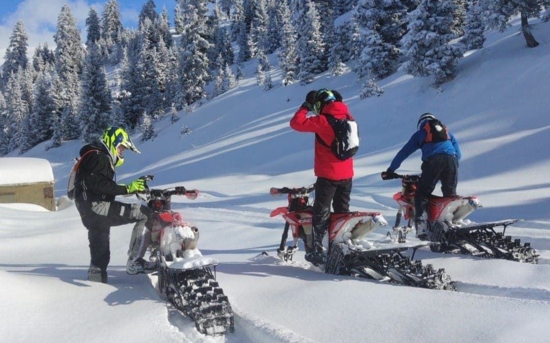 Snowbike Tour — day 3